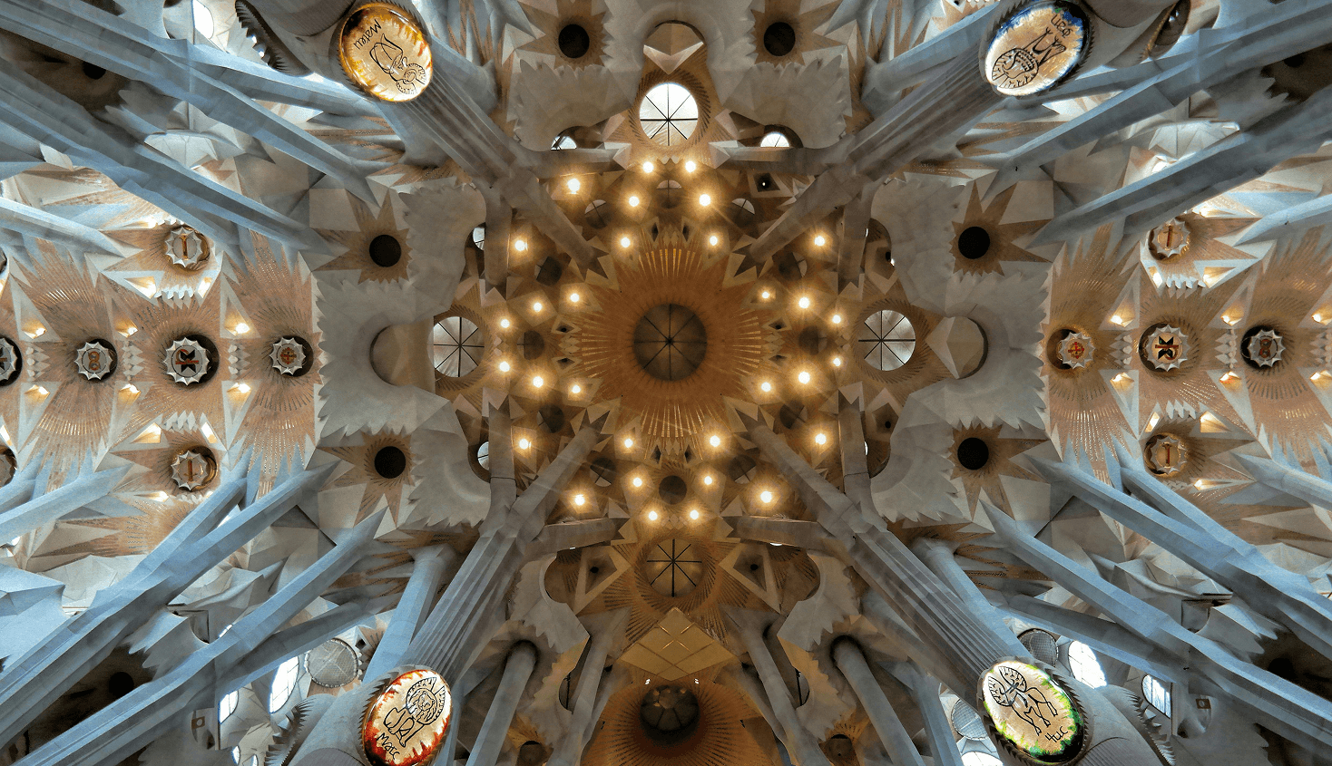 La Sagrada Família from Barcelona